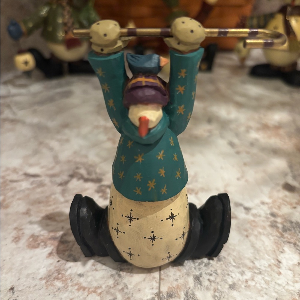Williraye Studio WW2274 Snowman with Cane